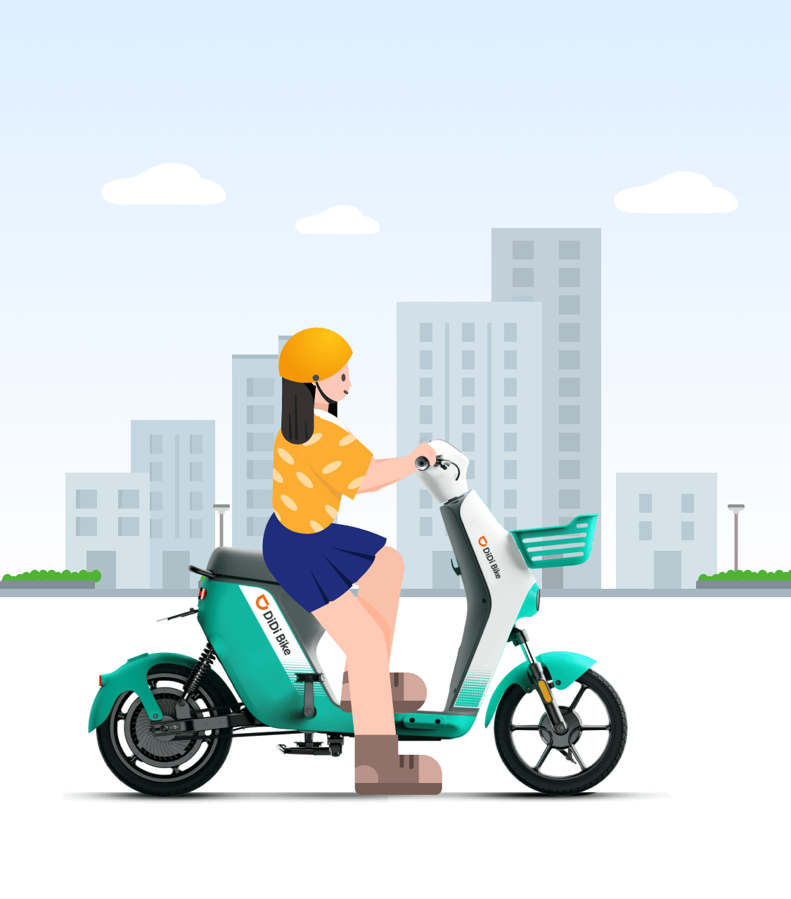 DiDi Bike illustration